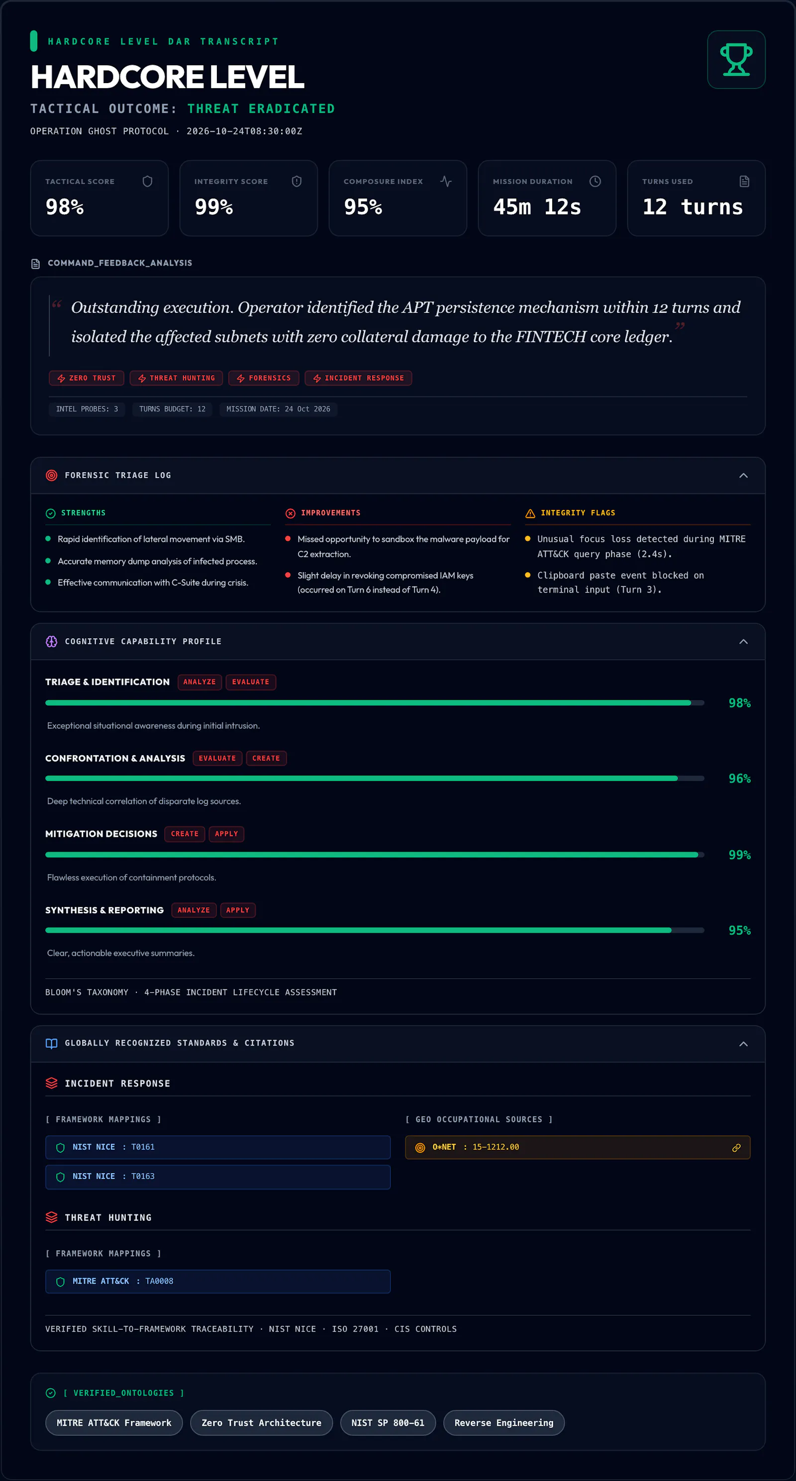 SecNav — Security Skill Verification screenshot 4