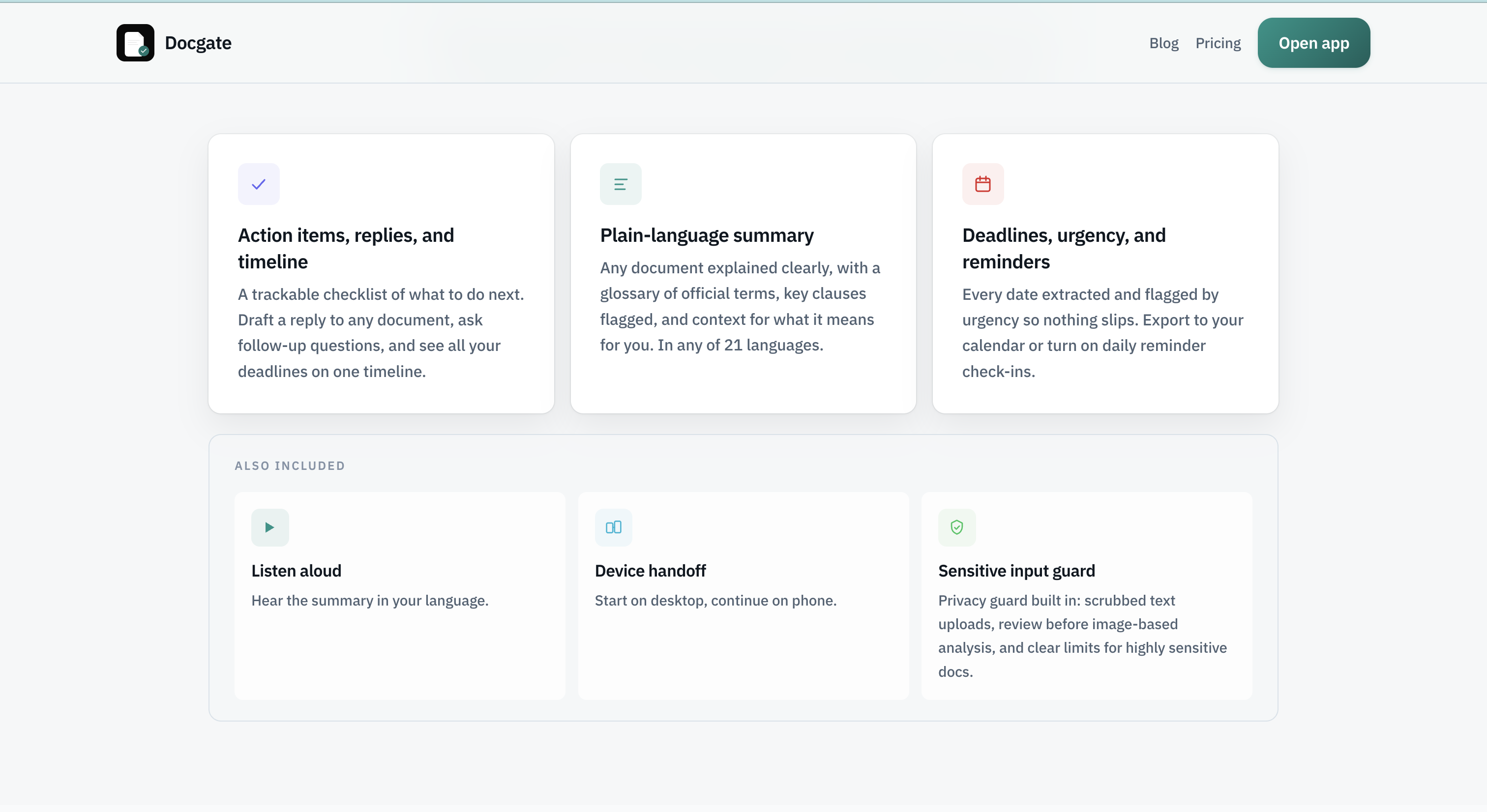 Docgate gallery image