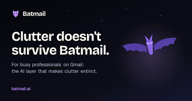 Batmail screenshot 2