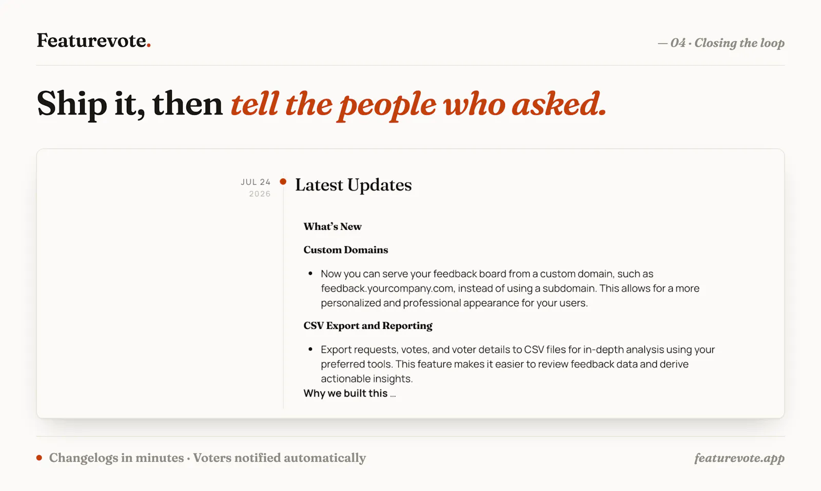 Featurevote 2.0 screenshot 6