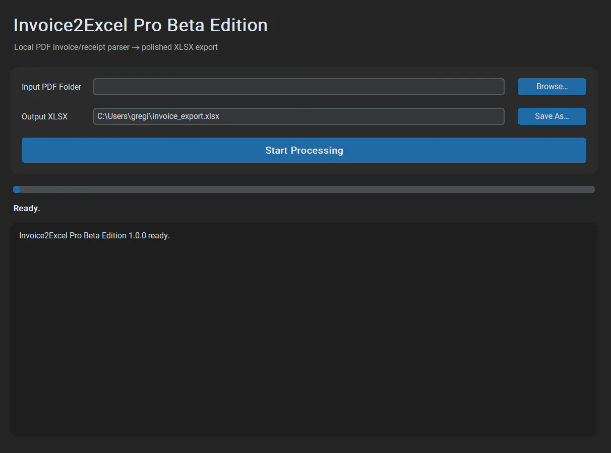 Invoice to Excel Parser (Beta) gallery image