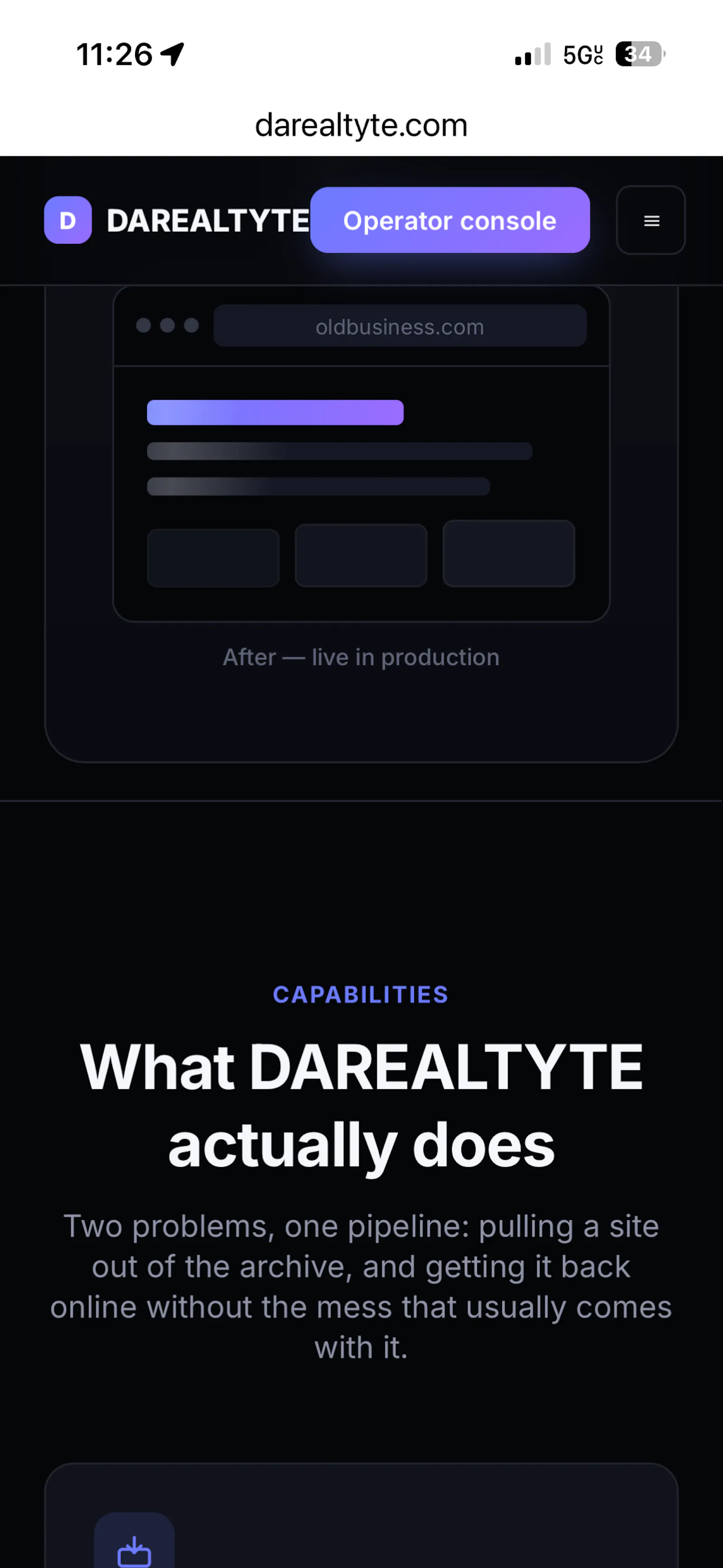 DAREALTYTE screenshot 2