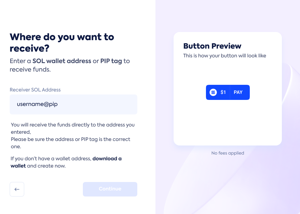 PIP Button gallery image