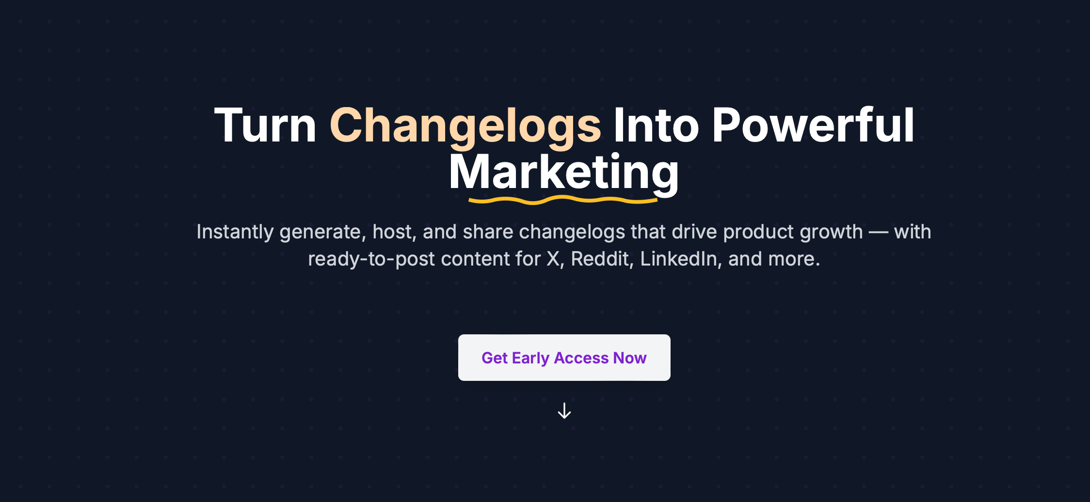 Mídia 1 de Changelog para marketing - Gen, hospedeiro e compartilham Changelogs que impulsionam o crescimento do produto