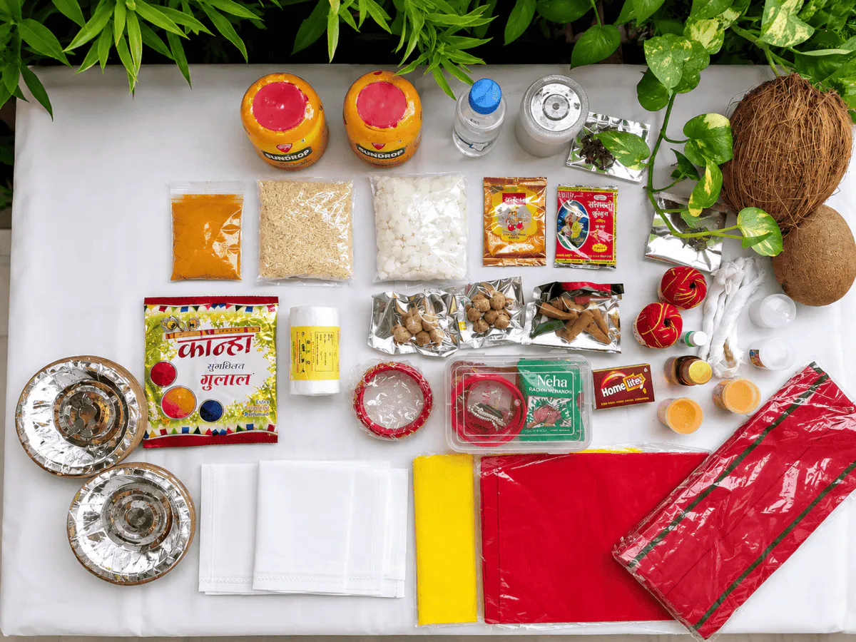 Satvikly Rudrabhishek Puja Samagri Kit gallery image
