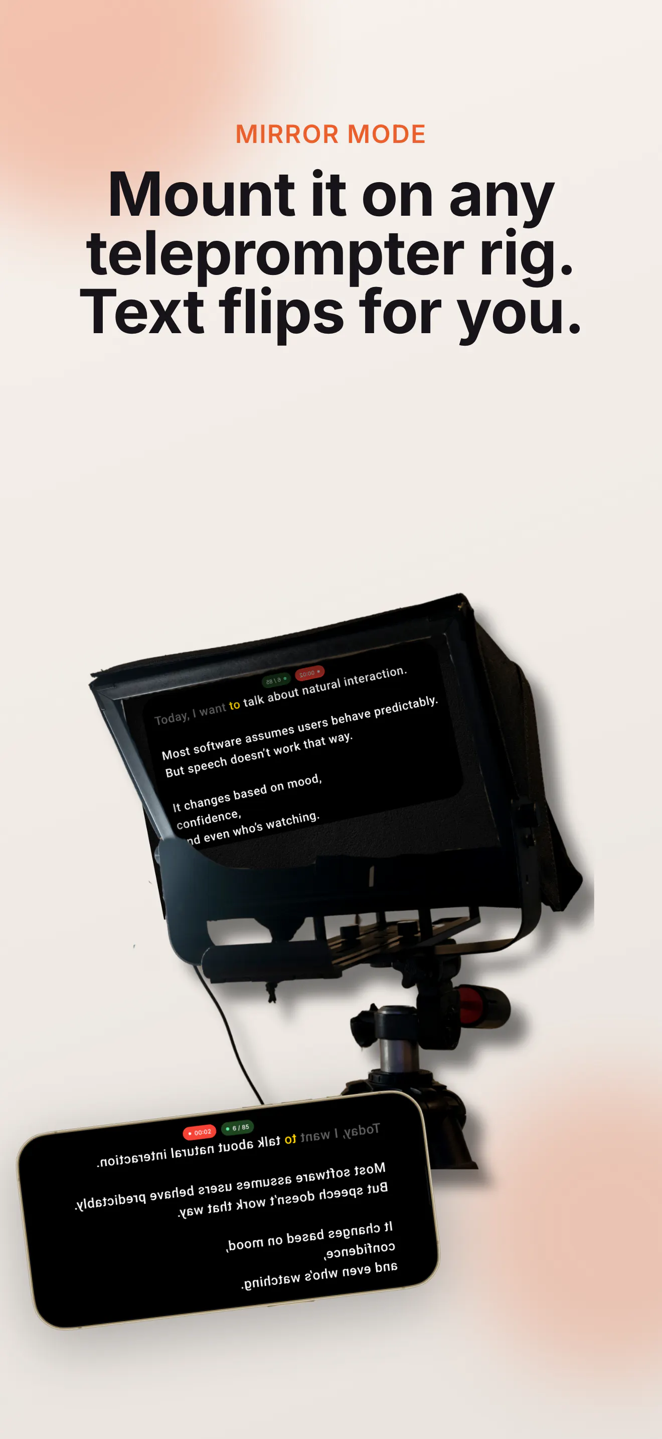 VoiceSync AI Teleprompter gallery image