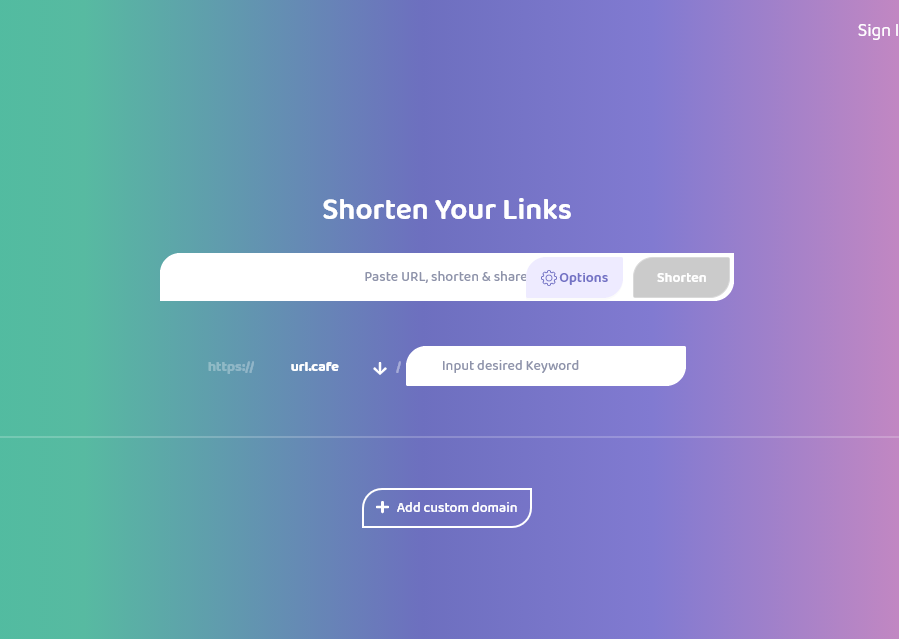 URL Shortener gallery image