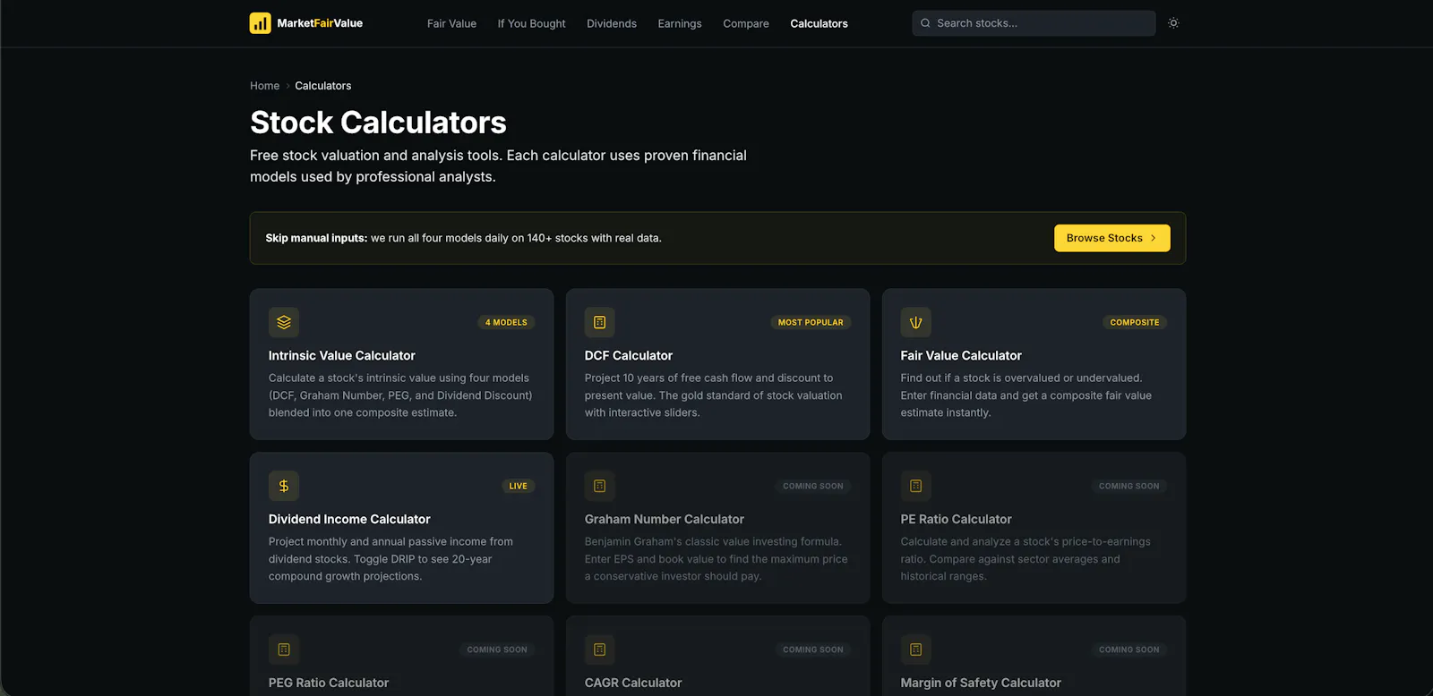 MarketFairValue screenshot 6