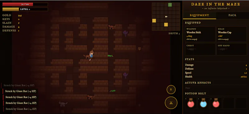 Daze in the Maze screenshot 5