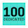 100 DEDICATED - Minimalist Goal Tracking