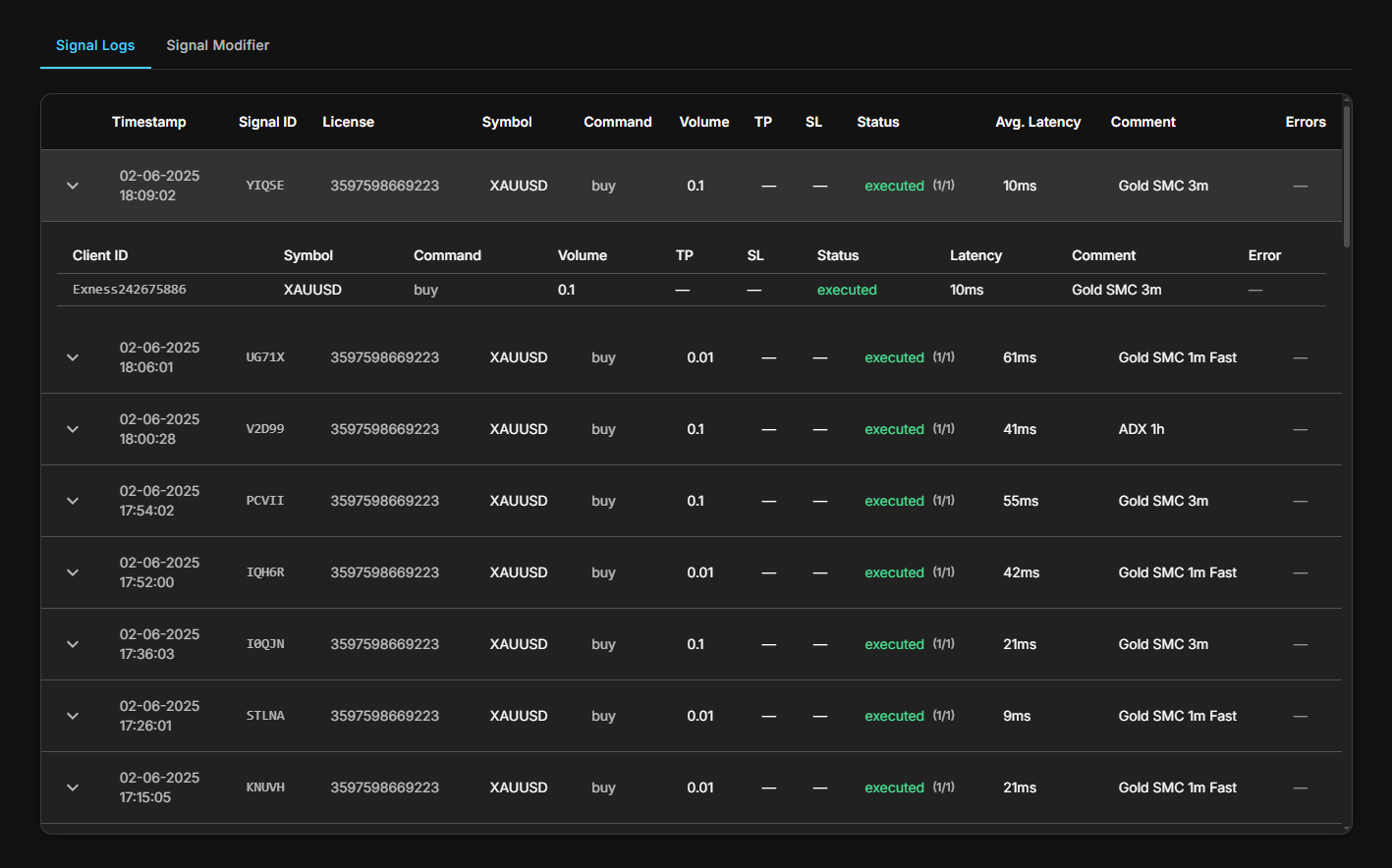TradeSgnl — Automate TradingView to MT5 - Screenshot 3 preview