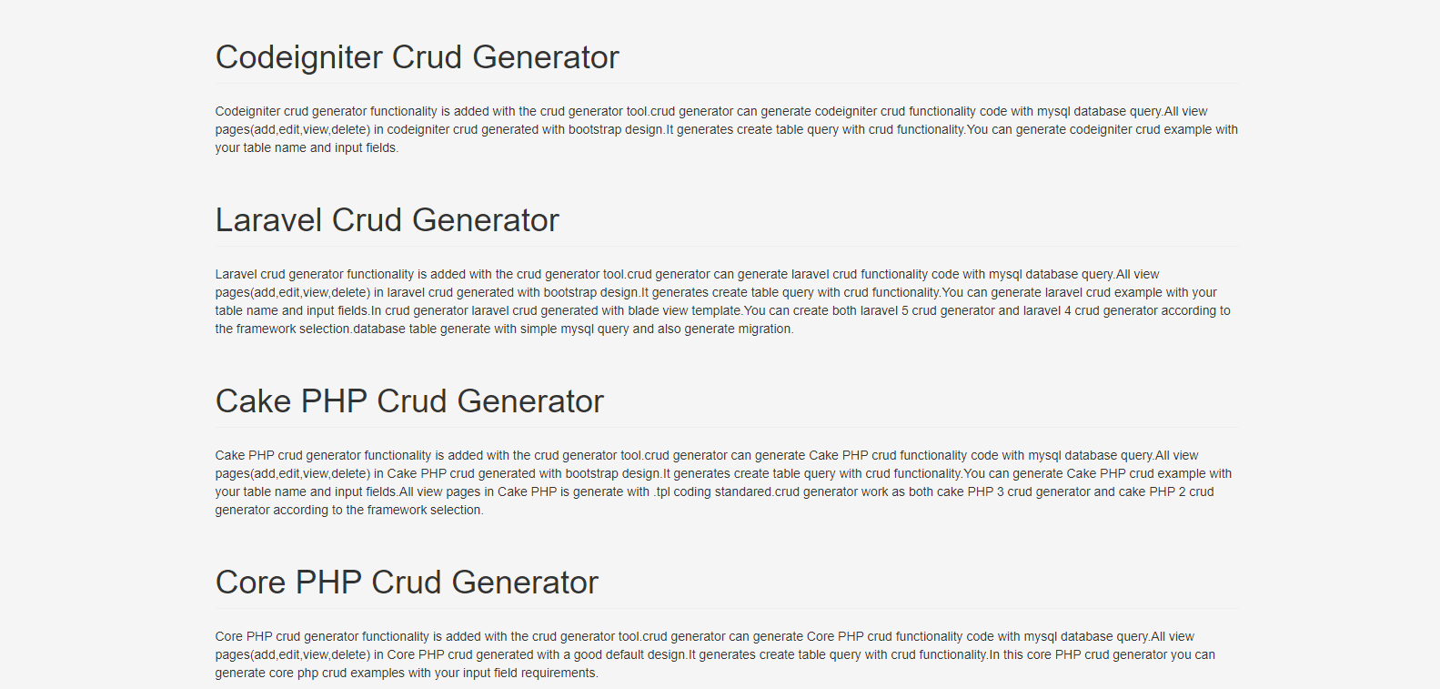 PHP Code Builder For Developers gallery image