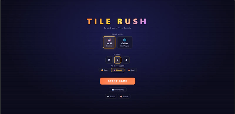 TILE RUSH screenshot 1
