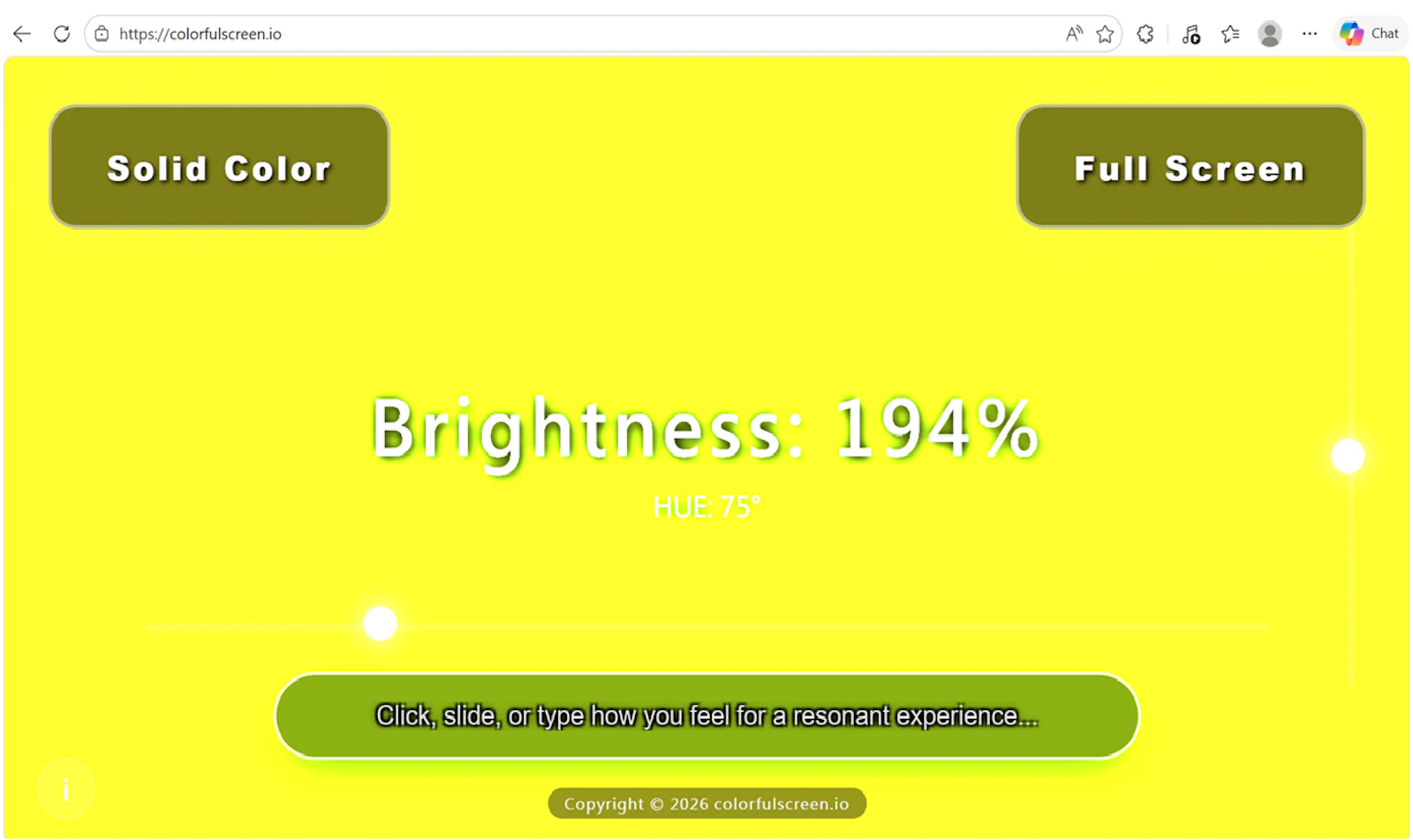 ColorfulScreen.io screenshot 3