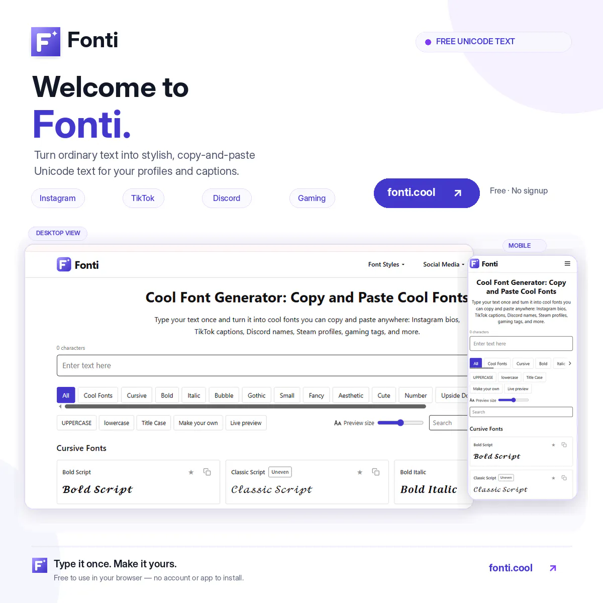 Fonti gallery image