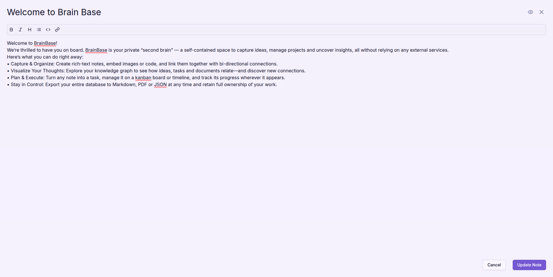 BrainBase gallery image