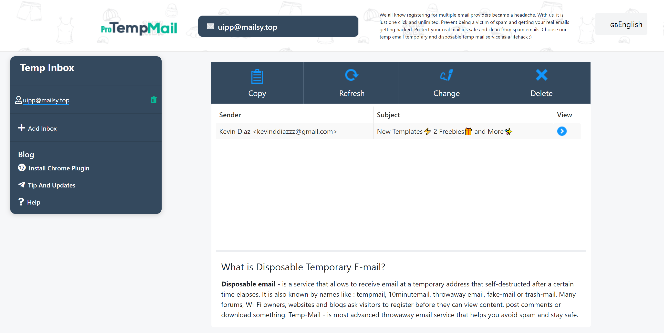 TempMailGen gallery image