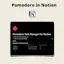 Pomodoro Task Manager for Notion