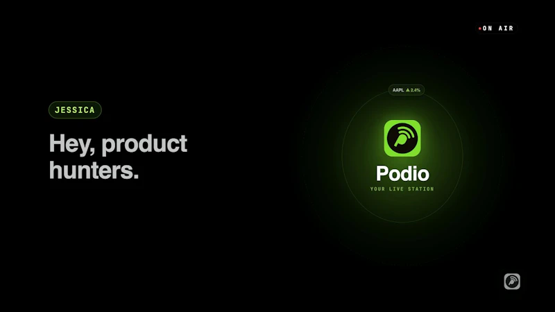 Podio screenshot 1 (video preview)
