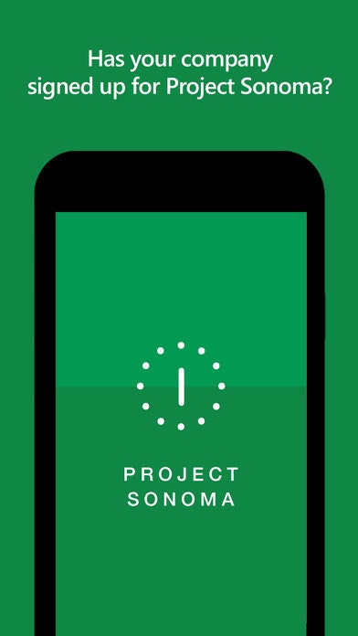 Project Sonoma Image