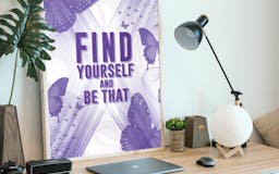 ''Find Yourself and Be That'' Poster  media 3