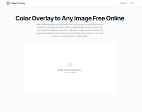 Color Overlay Image Tool Free Online gallery image
