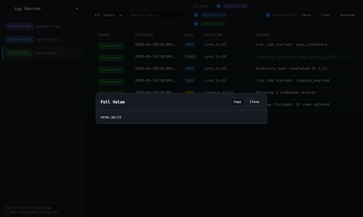 Smart Log Viewer gallery image
