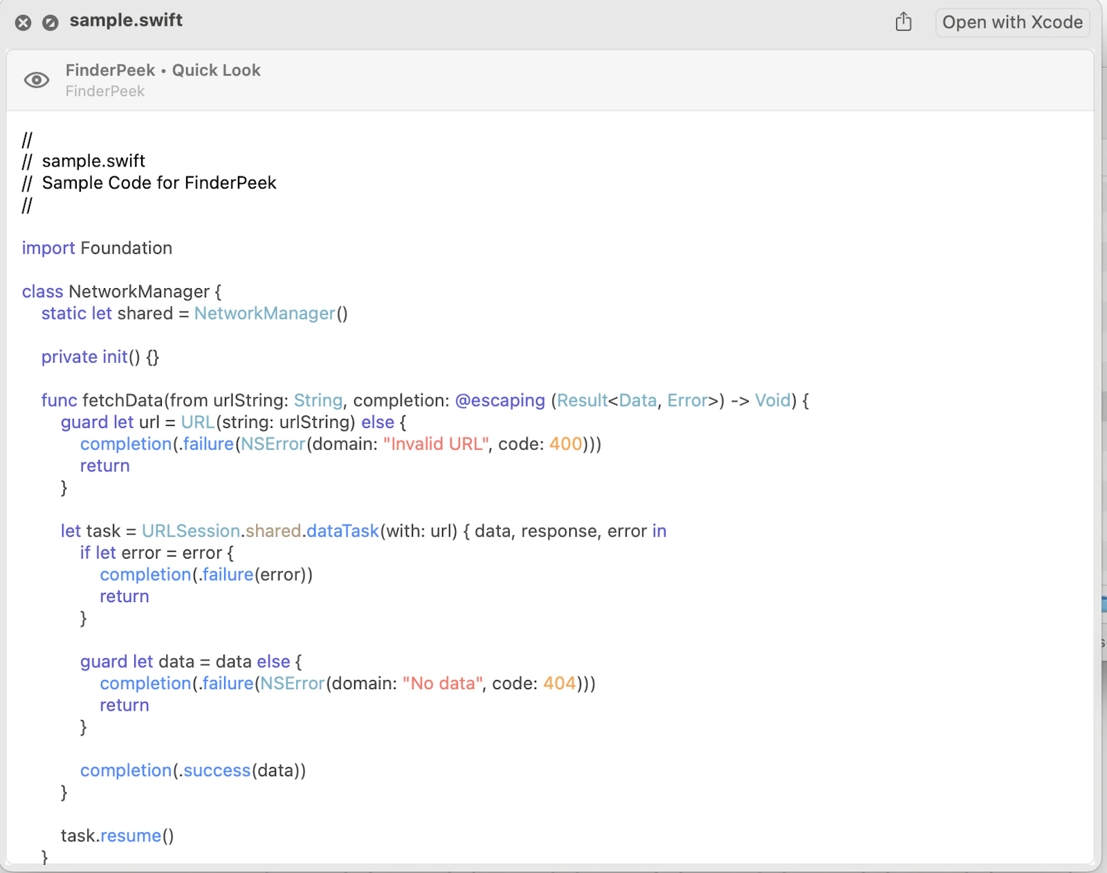 FinderPeek screenshot 4