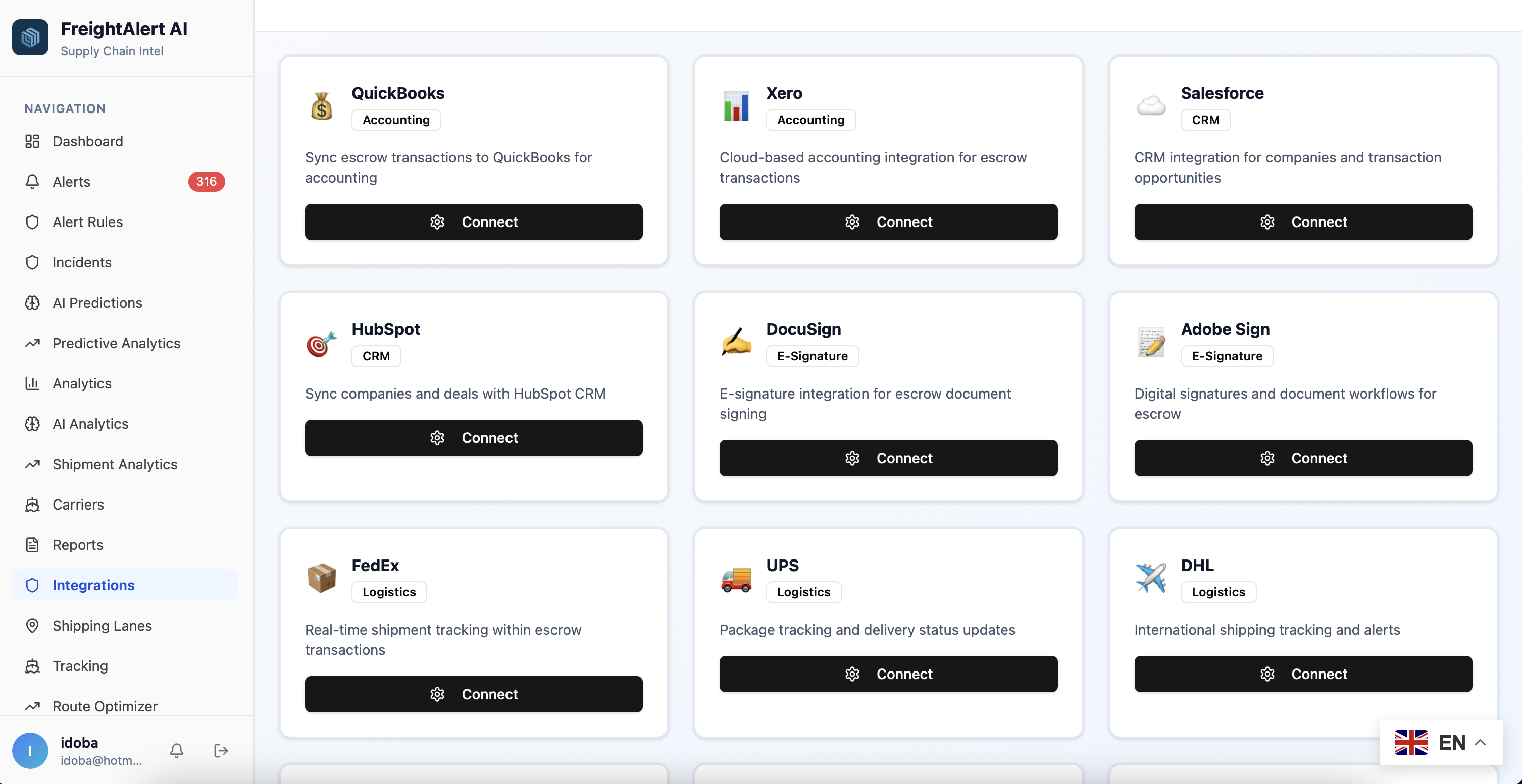 FreightAlert AI gallery image
