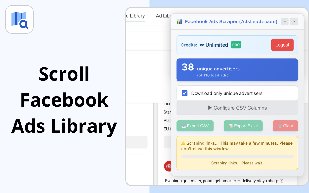 AdsLeadz - B2B Leads from FB Ads Library gallery image