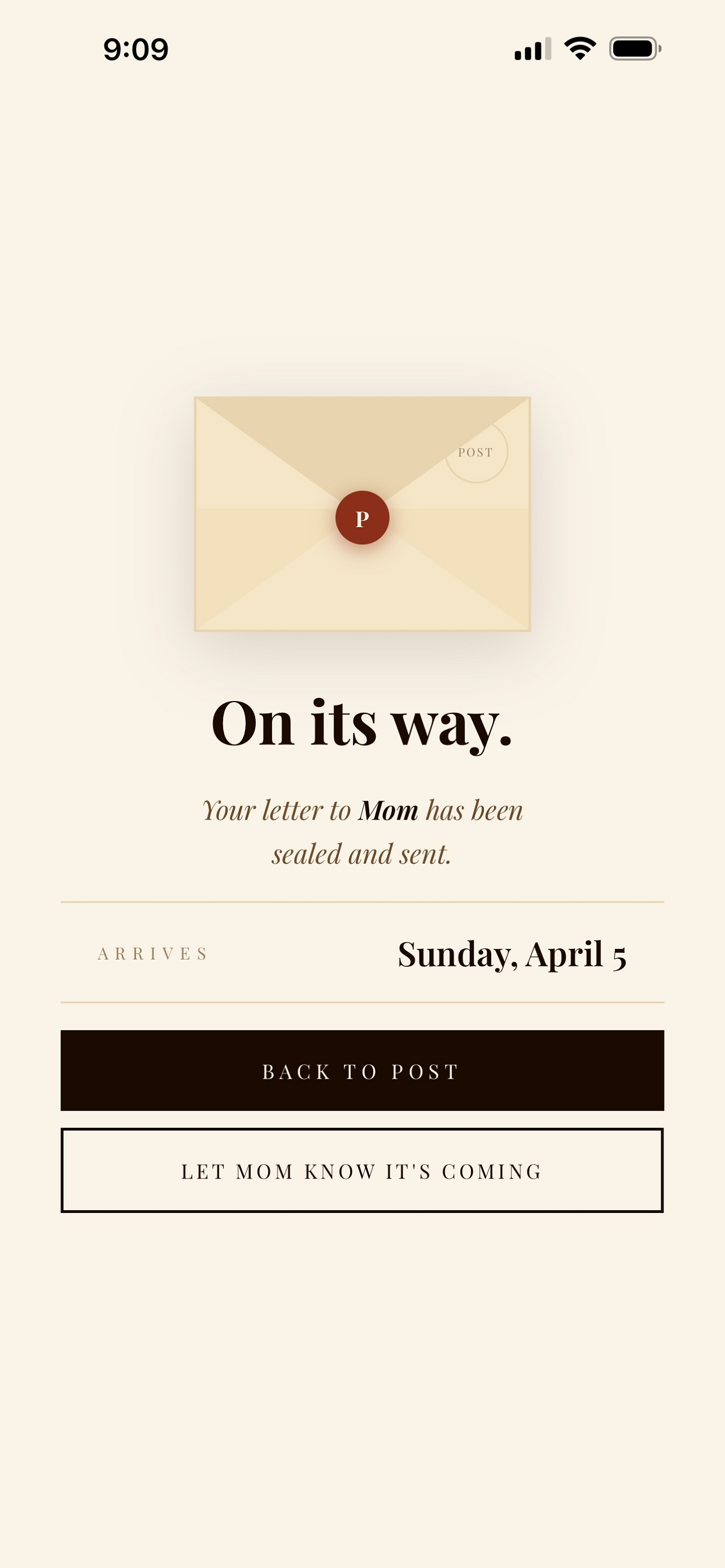 Post — Slow letters for a fast world gallery image