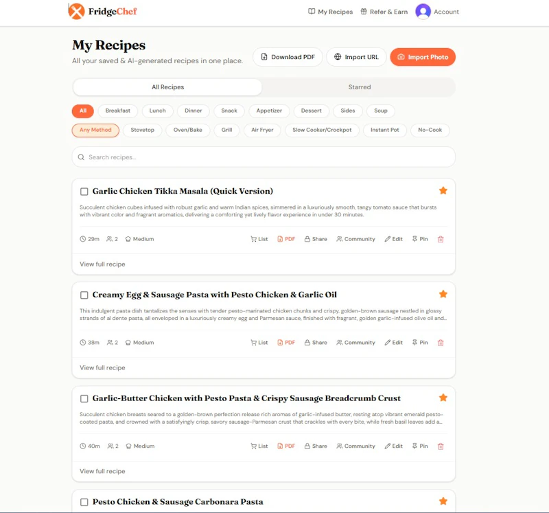 FridgeChef screenshot 5