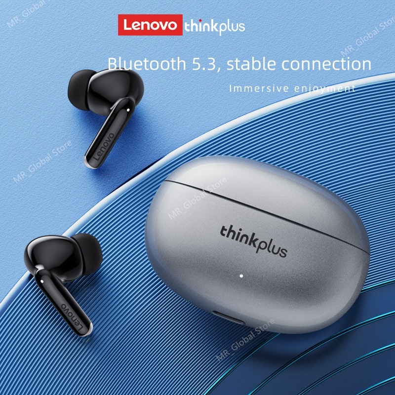 Mídia 2 de Novo fone de ouvido sem fio Lenovo original