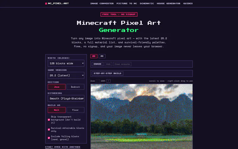 MC Pixel Art screenshot 1