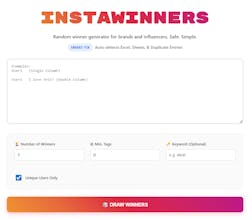 InstaWinners gallery image
