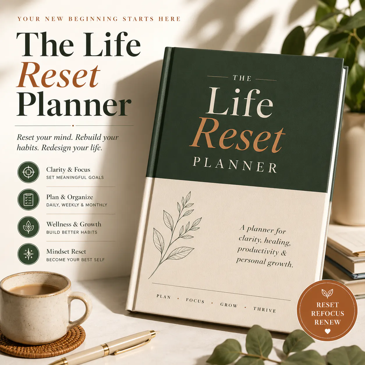 The Life Reset Planner 