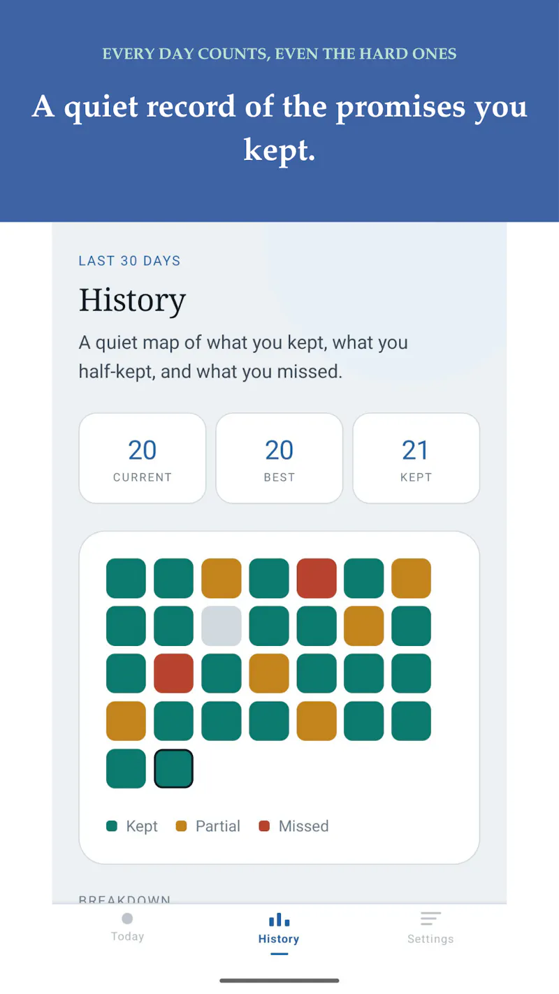 PactKeeper - One promise. Every day. screenshot 6
