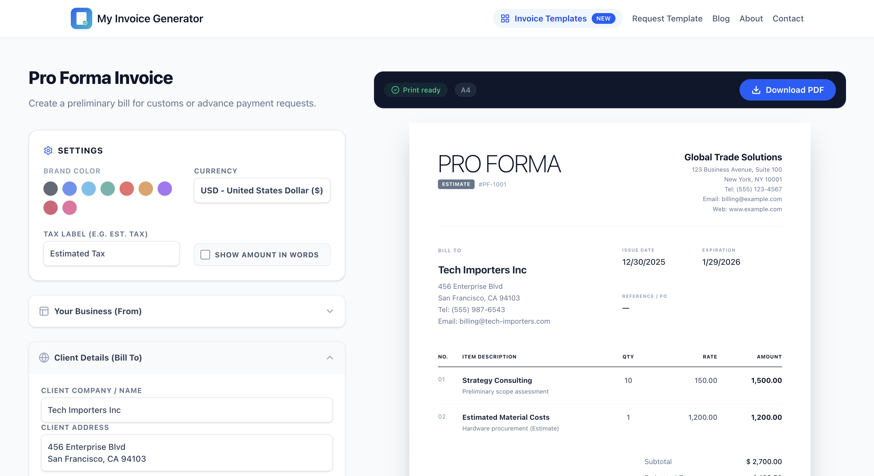 My Invoice Generator gallery image