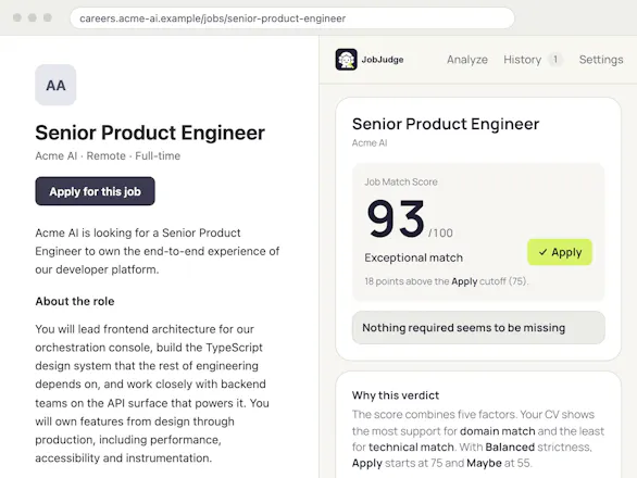 JobJudge gallery image