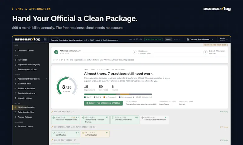 AssessrLog screenshot 8