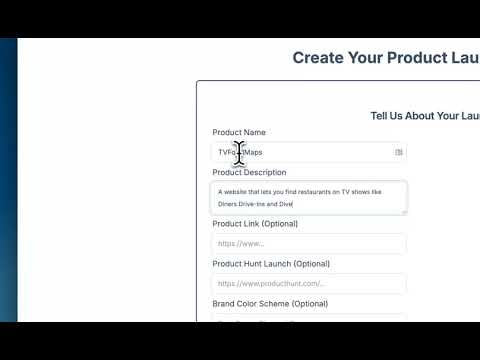 Product Launch Cocktail Creator gallery image