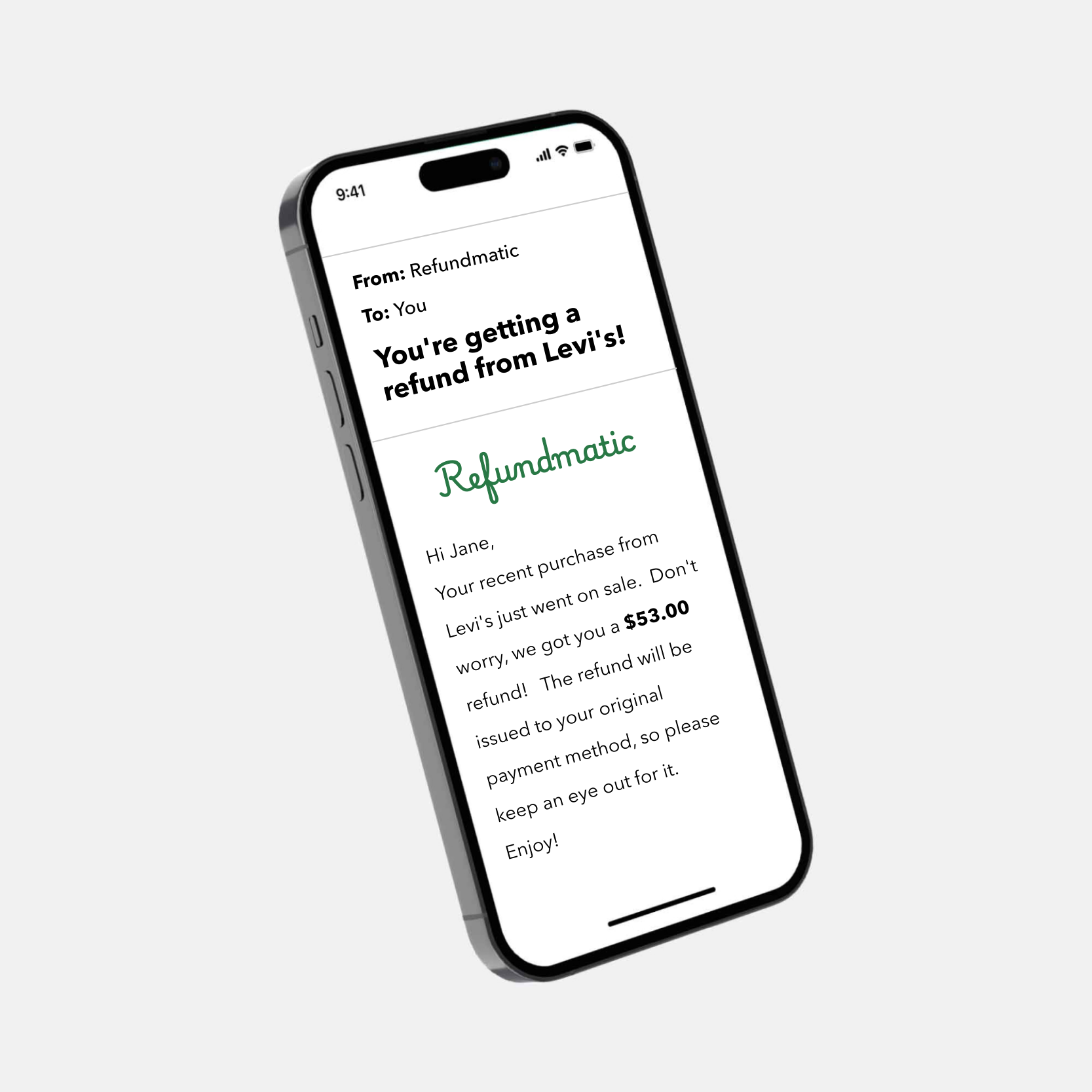 Refundmatic - Screenshot 3 showing product features and functionality