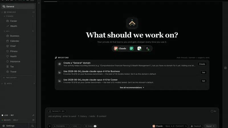 Prevail screenshot 1