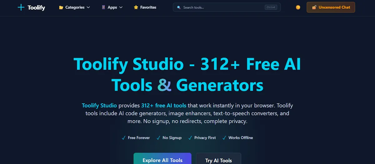 Toolify Studio