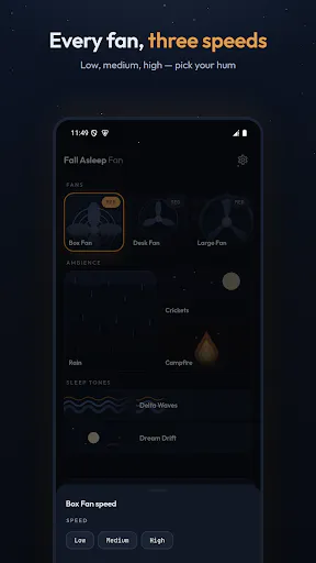 Fall Asleep Fan gallery image