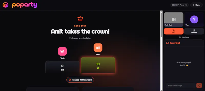 Poparty screenshot 7