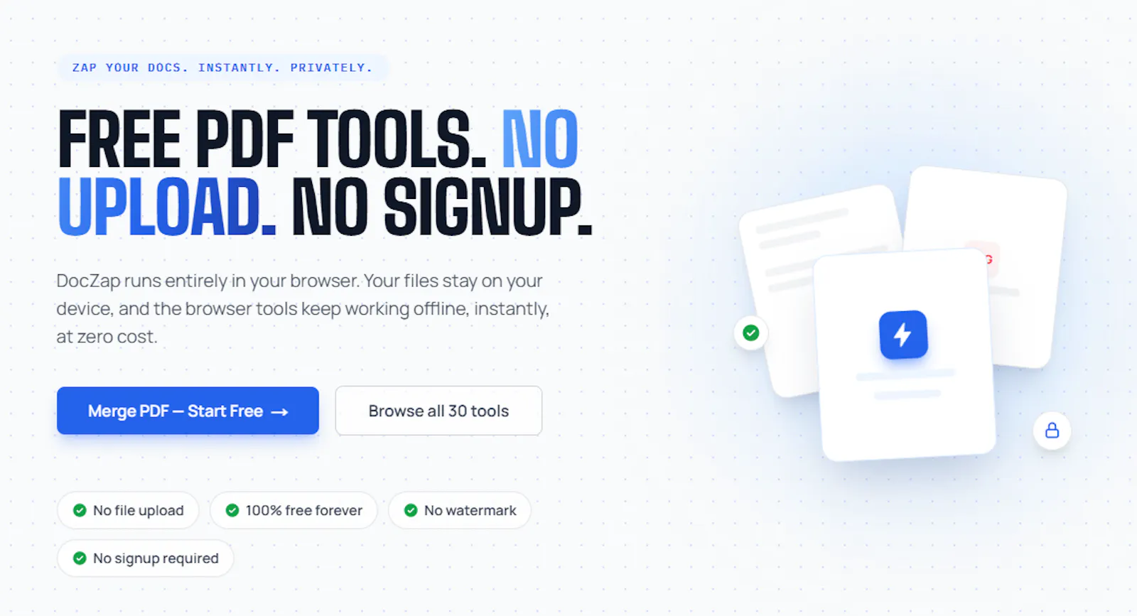 DocZap screenshot 1