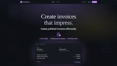 Create Invoice — 60sec to invoice ! gallery image
