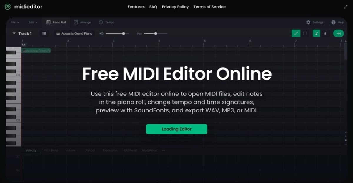 midieditor gallery image