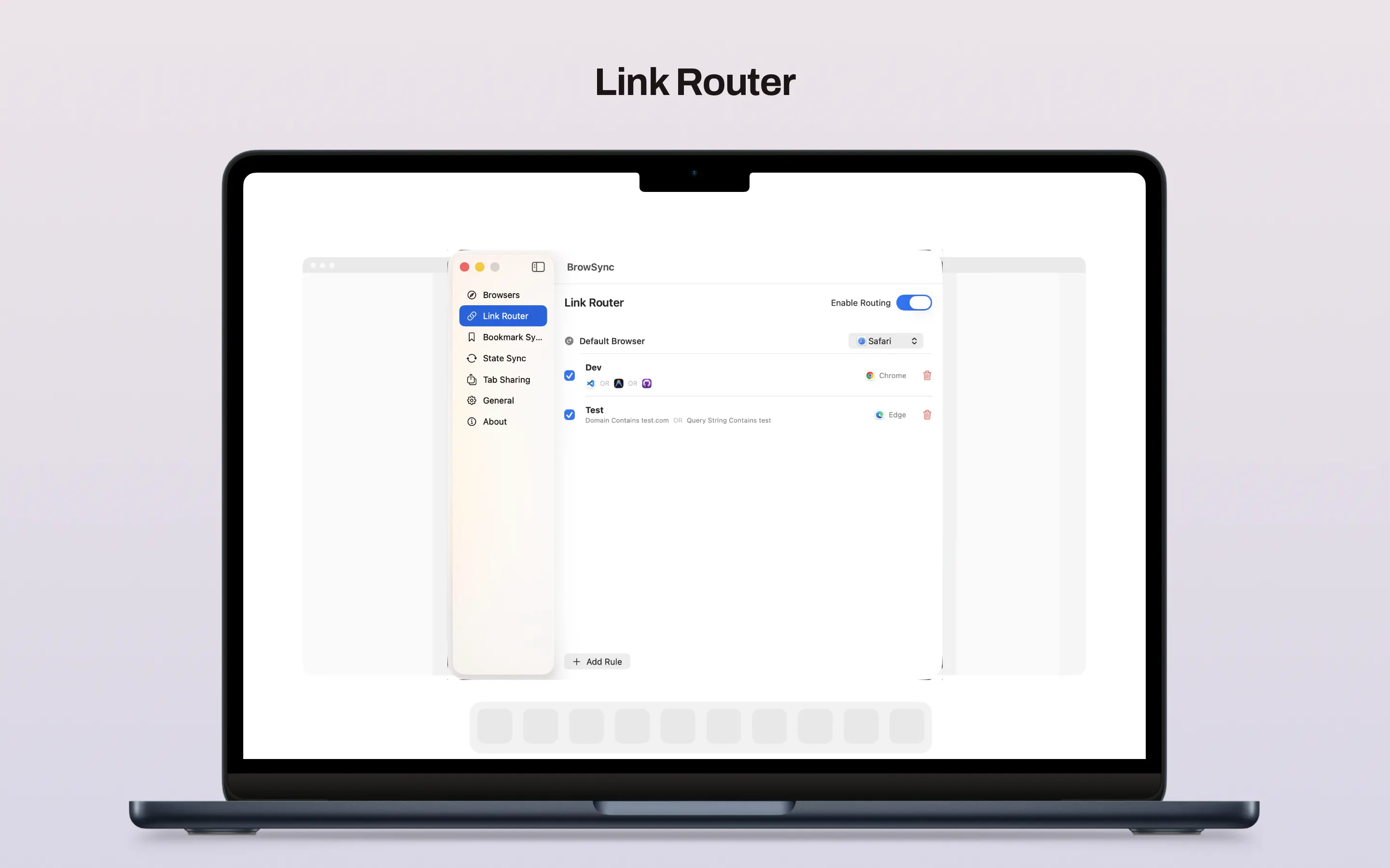 BrowSync screenshot 2
